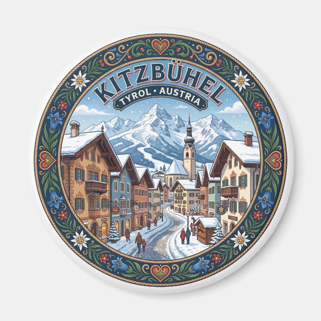 Imán Kitzbühel Austria (Frente)