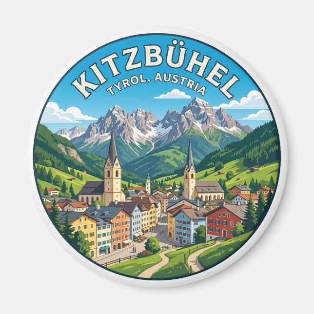 Imán Kitzbühel Austria (Frente)