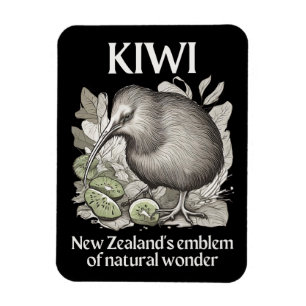 Imán Kiwi: el emblema neozelandés de la maravilla natur