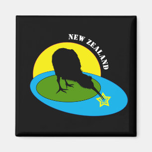 Imán Kiwi - Nueva Zelanda Viaje de Aves y Bros (Aotearo