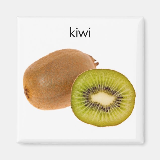 Imán Kiwi Refrigerator Magnet (Frente)
