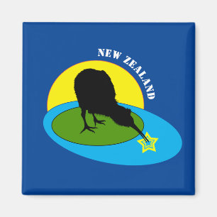 Imán Kiwi - Viaje de aves y hermanos de Nueva Zelanda (