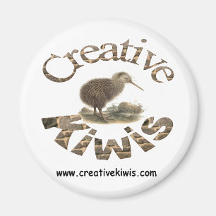 Imán Kiwis creativos 1