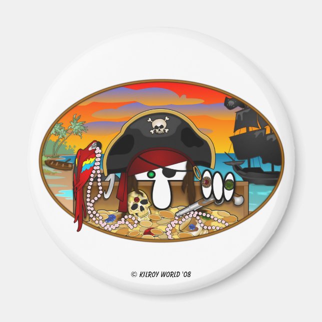 Imán KK Pirate Magnet (Frente)