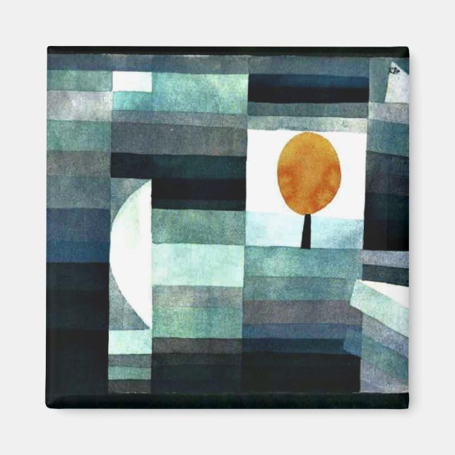 Imán Klee - El mensajero de otoño (Frente)