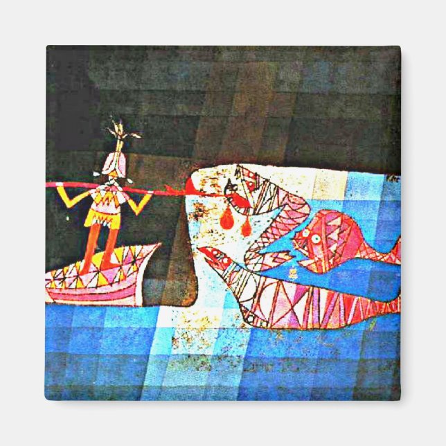 Imán Klee - La gente de mar (Frente)