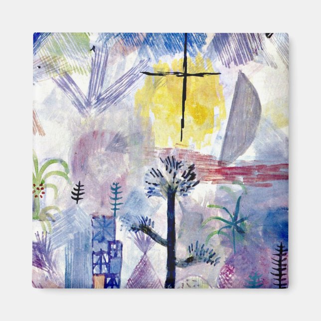 Imán Klee - Paisaje inacabado (Frente)