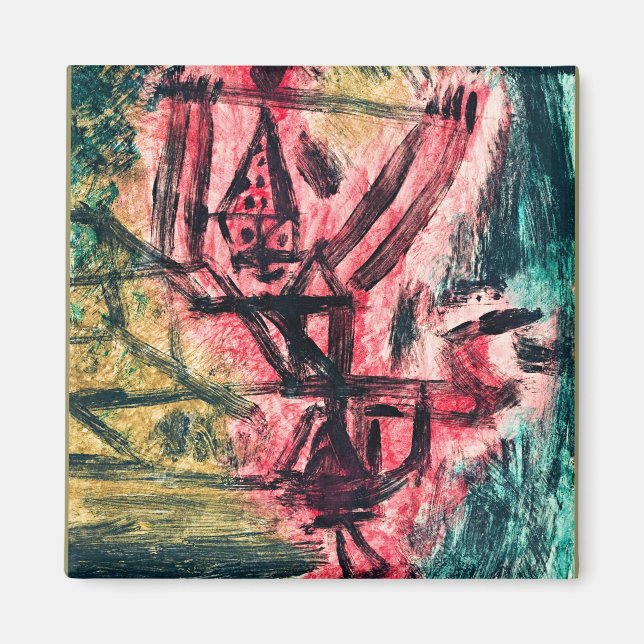 Imán Klee - Payaso de Fuego (Frente)