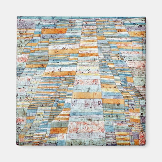 Imán Klee - Ruta principal y Byways-1929 (Frente)