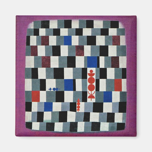 Imán Klee - Ueberschach, arte de 1937 (Frente)