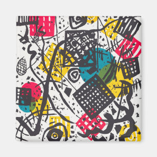 Imán Kleine Welten V (Small Worlds V) Wassily Kandinsky