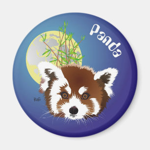 Imán Kleiner Panda (Ailurus fulgens) Magnet