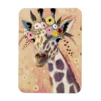 Klimt Giraffe | Adornadas En Flores