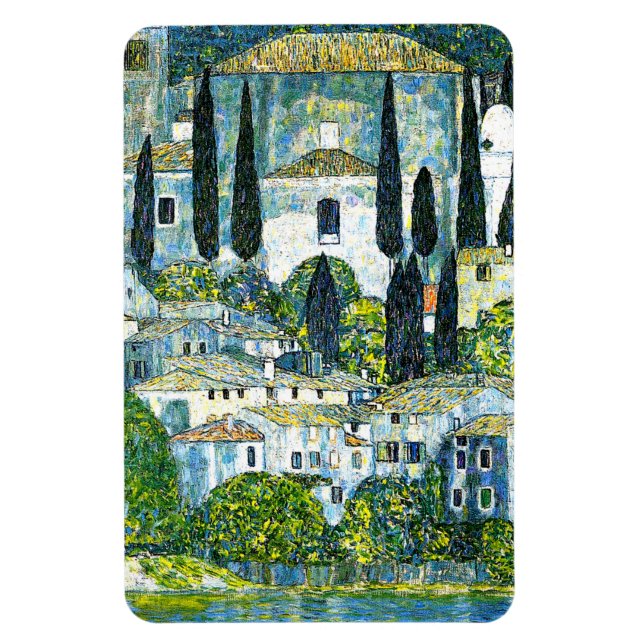 Imán Klimt - Iglesia de Cassone (Vertical)