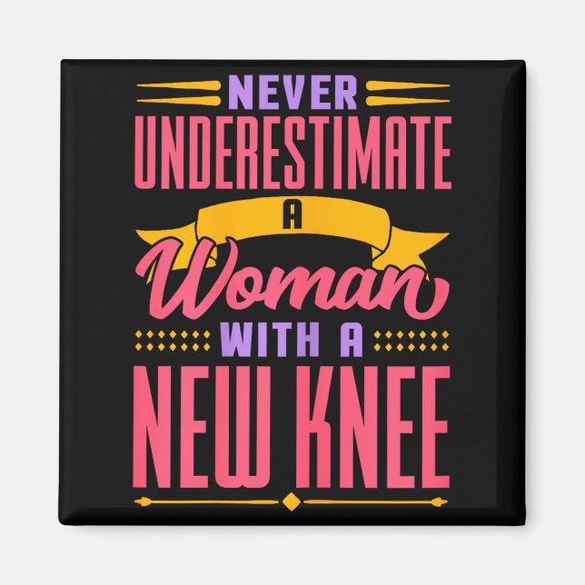 Imán Knee Replacement For Women New Knee Surgery Recove (Frente)