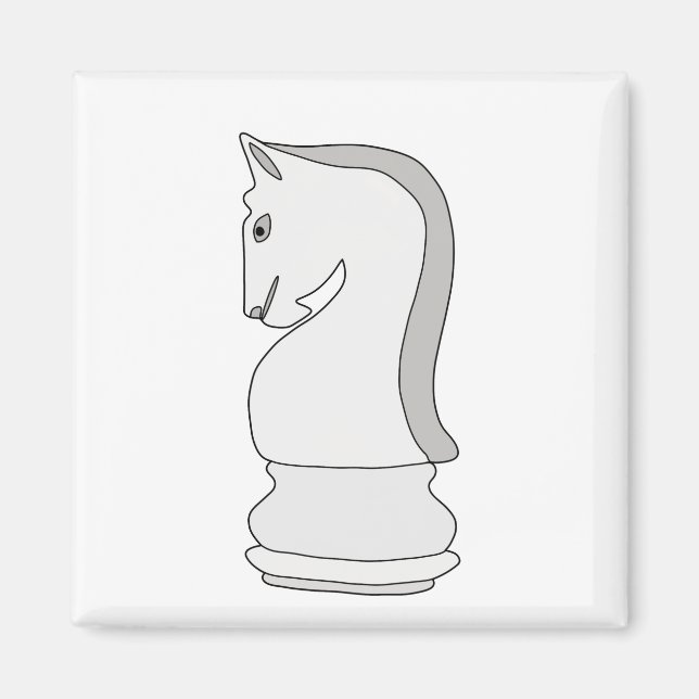 Imán Knight Chess (Frente)