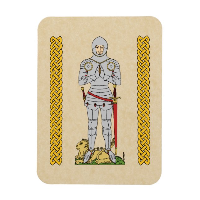 Imán Knight Circa 1430 (Vertical)