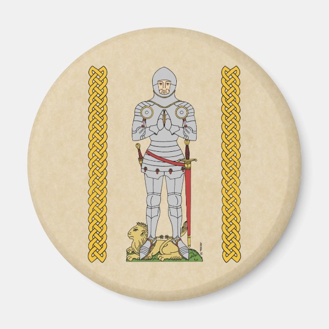 Imán Knight Circa 1430 (Frente)