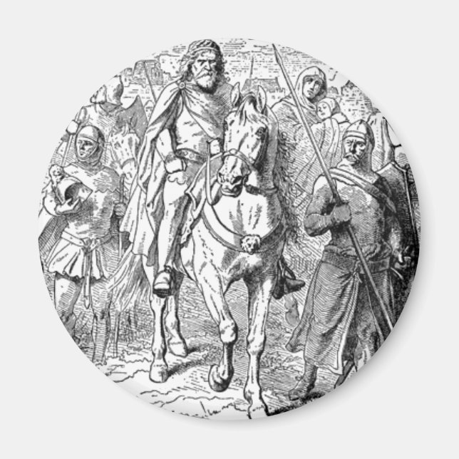 Imán Knight medieval (Frente)