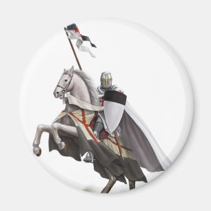 Imán Knight Templar montado