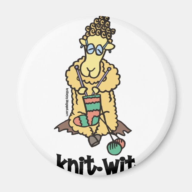Imán Knit-Wit (Frente)