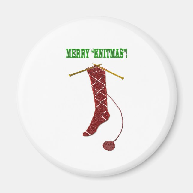 Imán Knitmas (Frente)