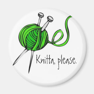Imán Knitta, por favor