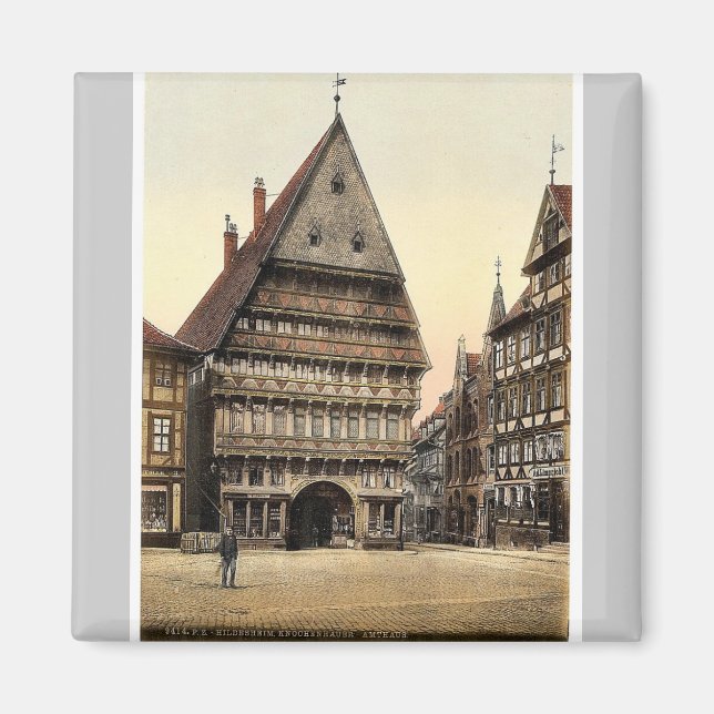Imán Knockenhauer Amtshaus, Hildesheim, Hanover, alemán (Frente)