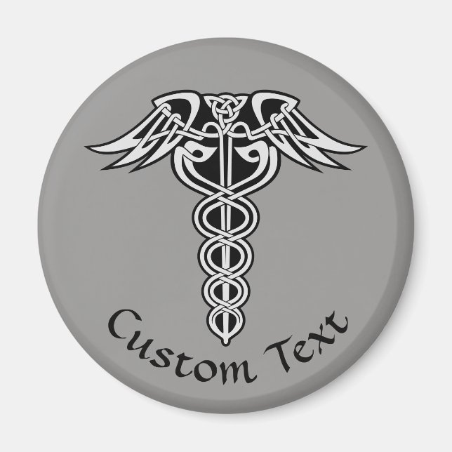 Imán Knot Caduceus Celtic (Frente)