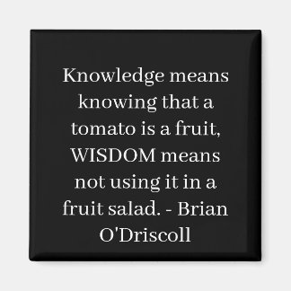 Imán Knowledge means knowing that a tomato is a fruit