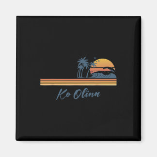 Imán Ko Olina Beach Hawaii Family Matching Vacation Sum