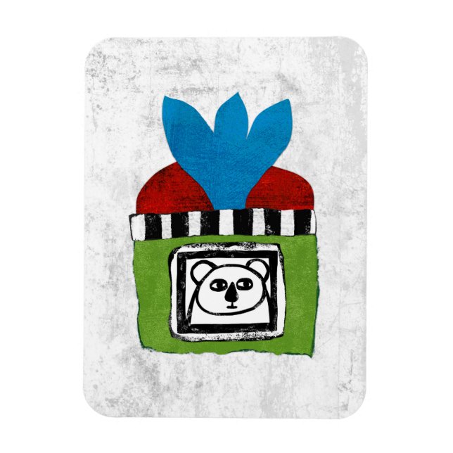 Imán Koala En El Magnet De Refrigerador En Casa (Vertical)