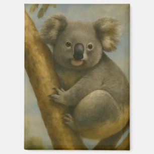 Imán Koala en una luz tranquila