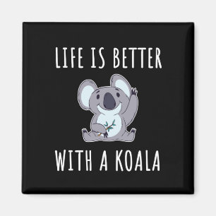 Imán Koala - La Vida Es Mejor Con Un Koala