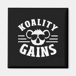 Imán Koality Gana Funny Fitness Gym Koala
