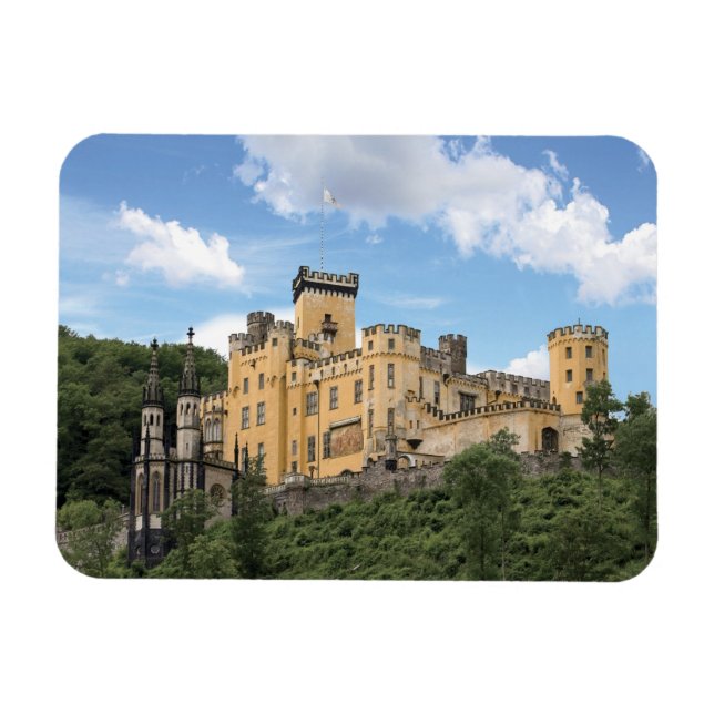 Imán Koblenz, Alemania, castillo de Stolzenfels, Schlos (Horizontal)