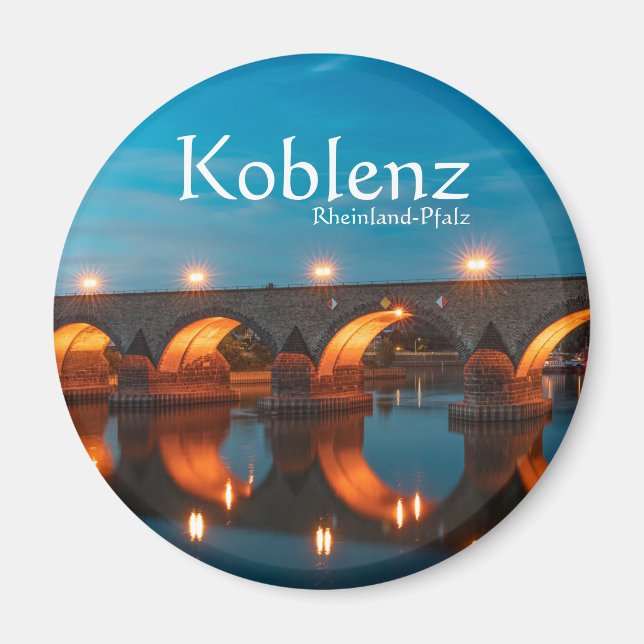 Imán Koblenz Germany Magnet (Frente)