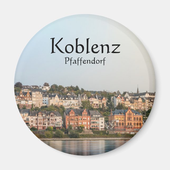 Imán Koblenz Pfaffendorf Souvenir (Frente)