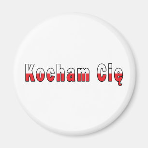 Imán Kocham Cie - Te Amo