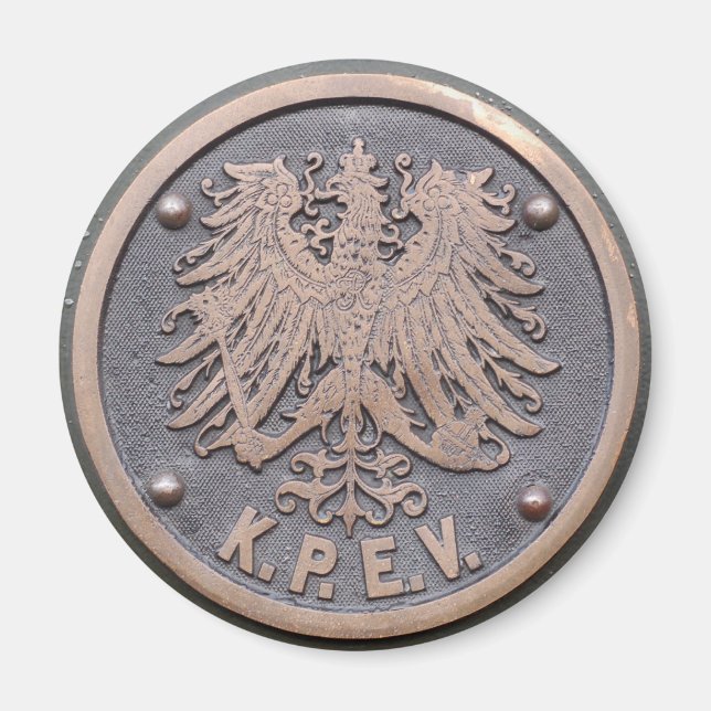 Imán Koeniglich Preussische Eisenbahn-Verwaltung (Frente)