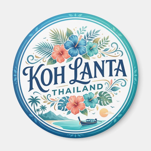 Imán Koh Lanta, Tailandia Tailandia (Frente)