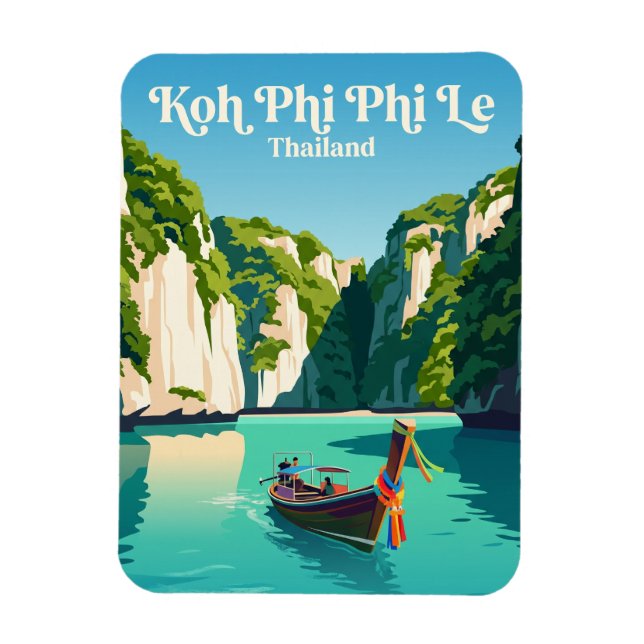 Imán Koh Phi Phi Le Tailandia (Vertical)