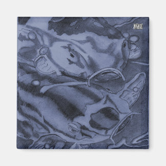 Imán Koi (Azul)