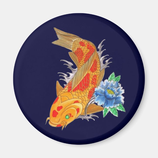 Imán Koi Fish japonés CAMBIABLE OPUS (Frente)