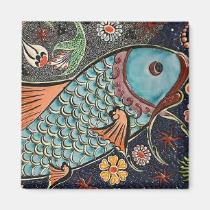 Imán Koi Mosaic