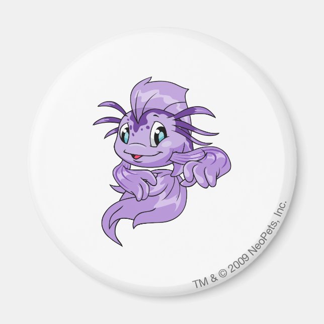 Imán Koi Purple (Frente)