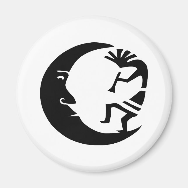 Imán Kokopelli Moon (Frente)