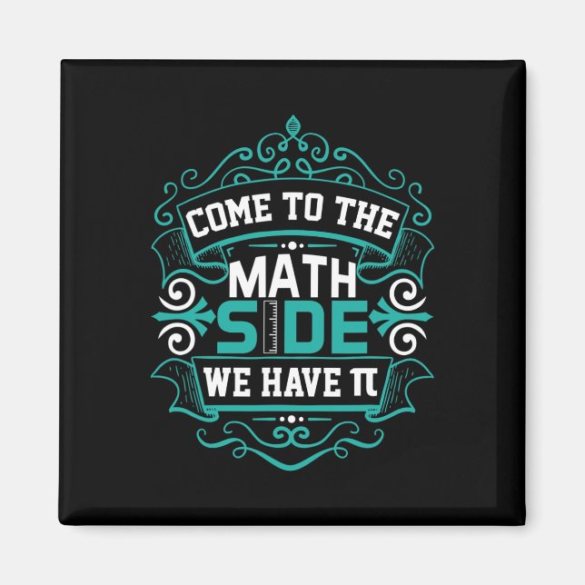 Imán Komm Zum Maths Side Wir Haben Pi - Día Pi (Frente)