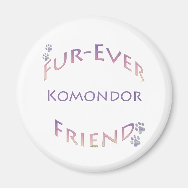 Imán Komondor Furever (Frente)