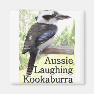 Imán Kookaburra de risa australiano